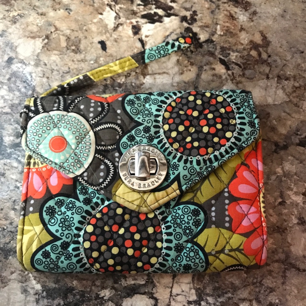 Vera Bradley Turnlock wristlet