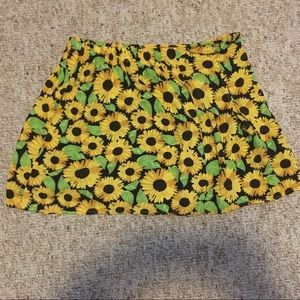 Sunflower skirt