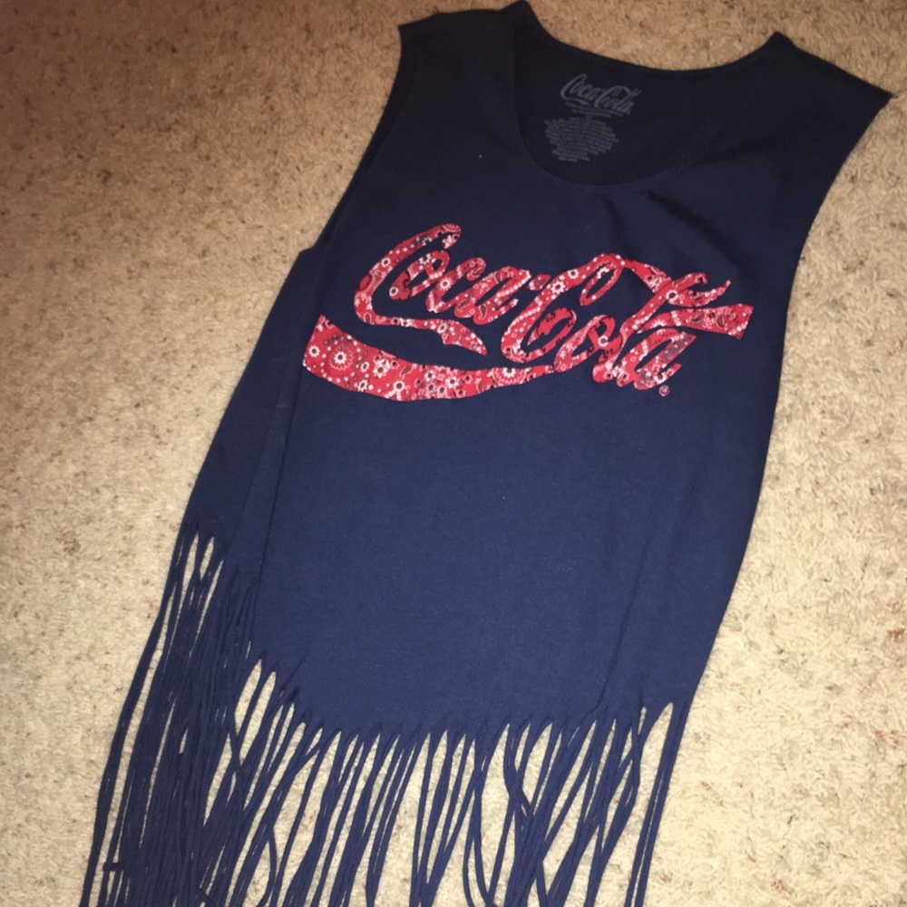 Stringy Coca Cola shirt