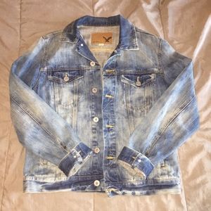 American Eagle Faded Denim Jacket