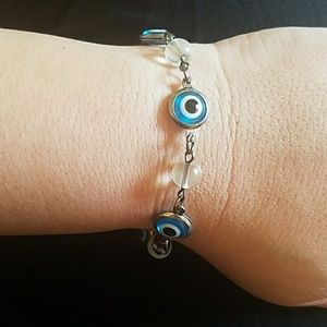 Evil eye bracelet