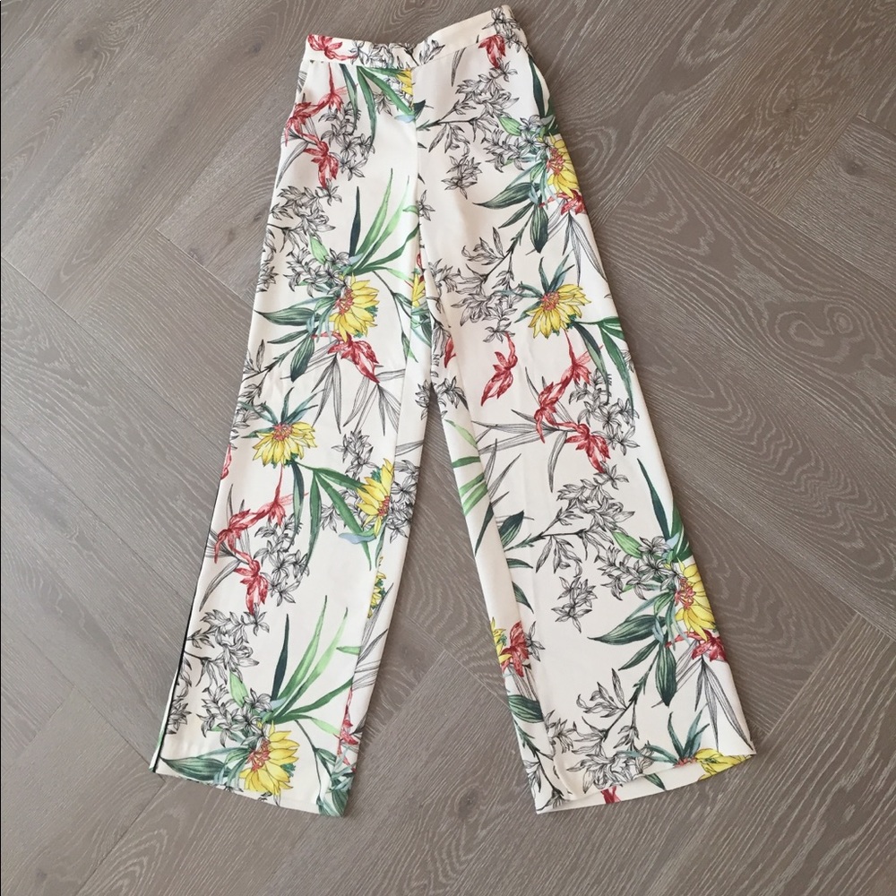 Zara floral pant