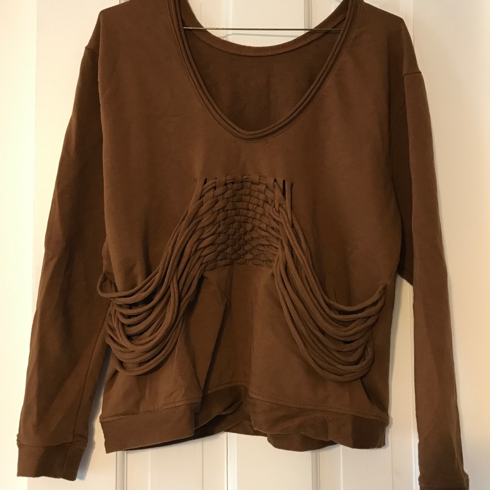 Zara Sweatshirt with Unique Back Detail