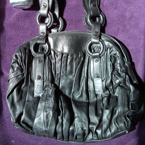 Tosca Blu bag new with tags black leather Italy