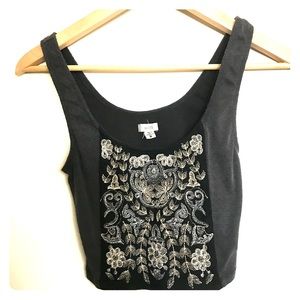 Urban outfitters ecote cropped tank