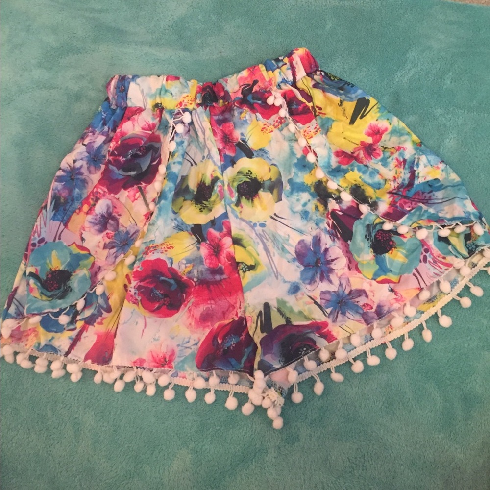 Floral shorts