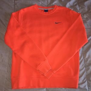 NIKE Orange Crewneck