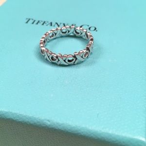 Tiffany and co xoxo ring.  Including Tiffany box.