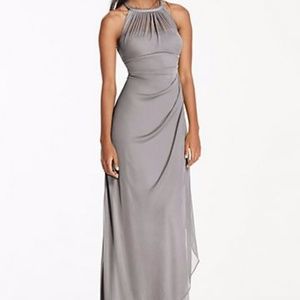 Davids bridal illusion dress
