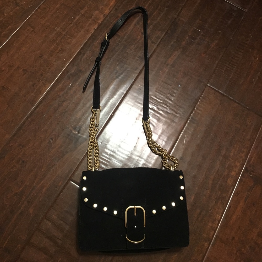 Rebecca Minkoff Black Biker Crossbody - Picture 2 of 8