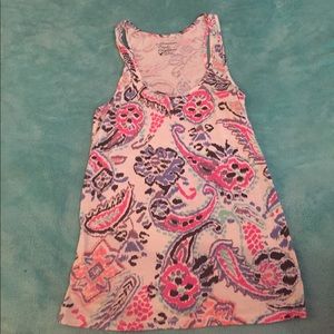 Patterned tank top