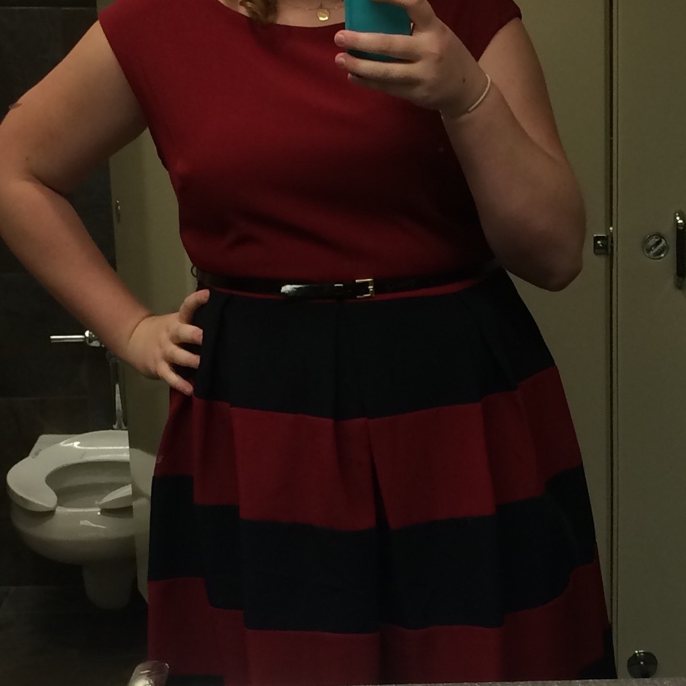 Black and Ted Stripped Dress