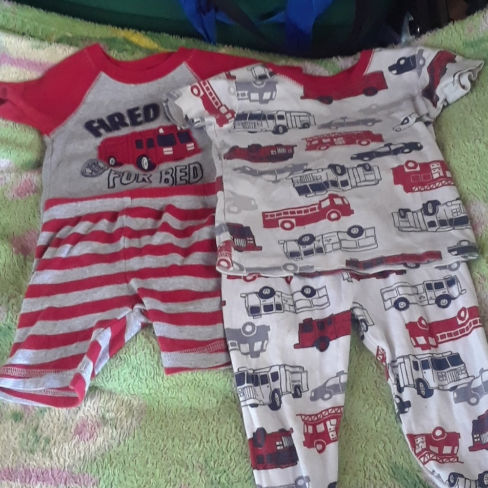 You made by Carter boys pajamas