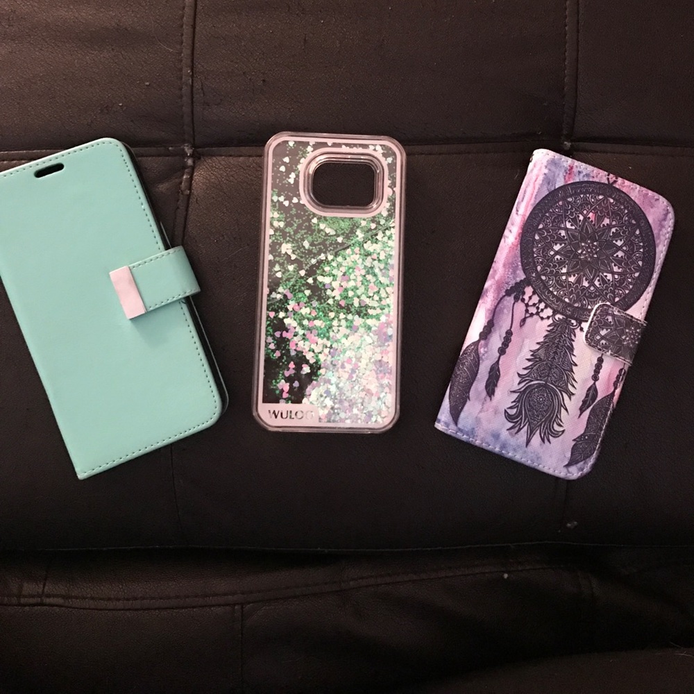 Samsung Galaxy S7 edge case's -3 individual cases