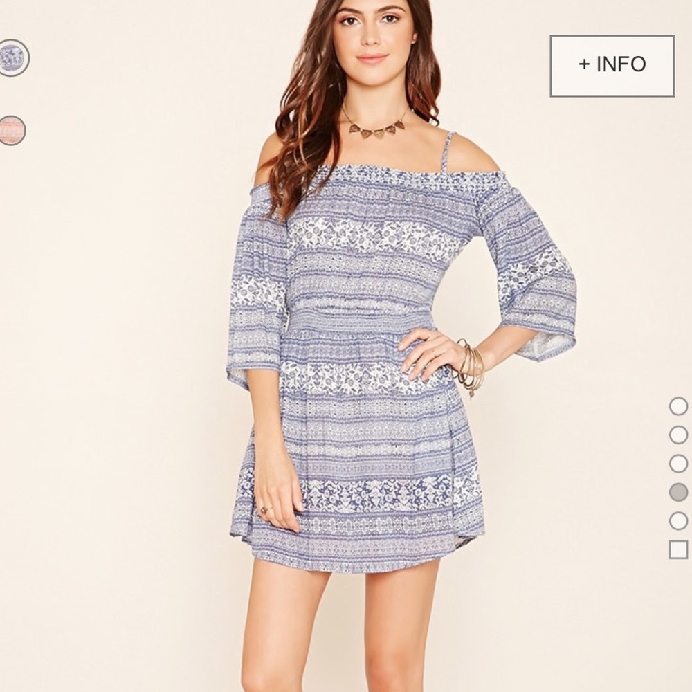 Off the shoulder dress