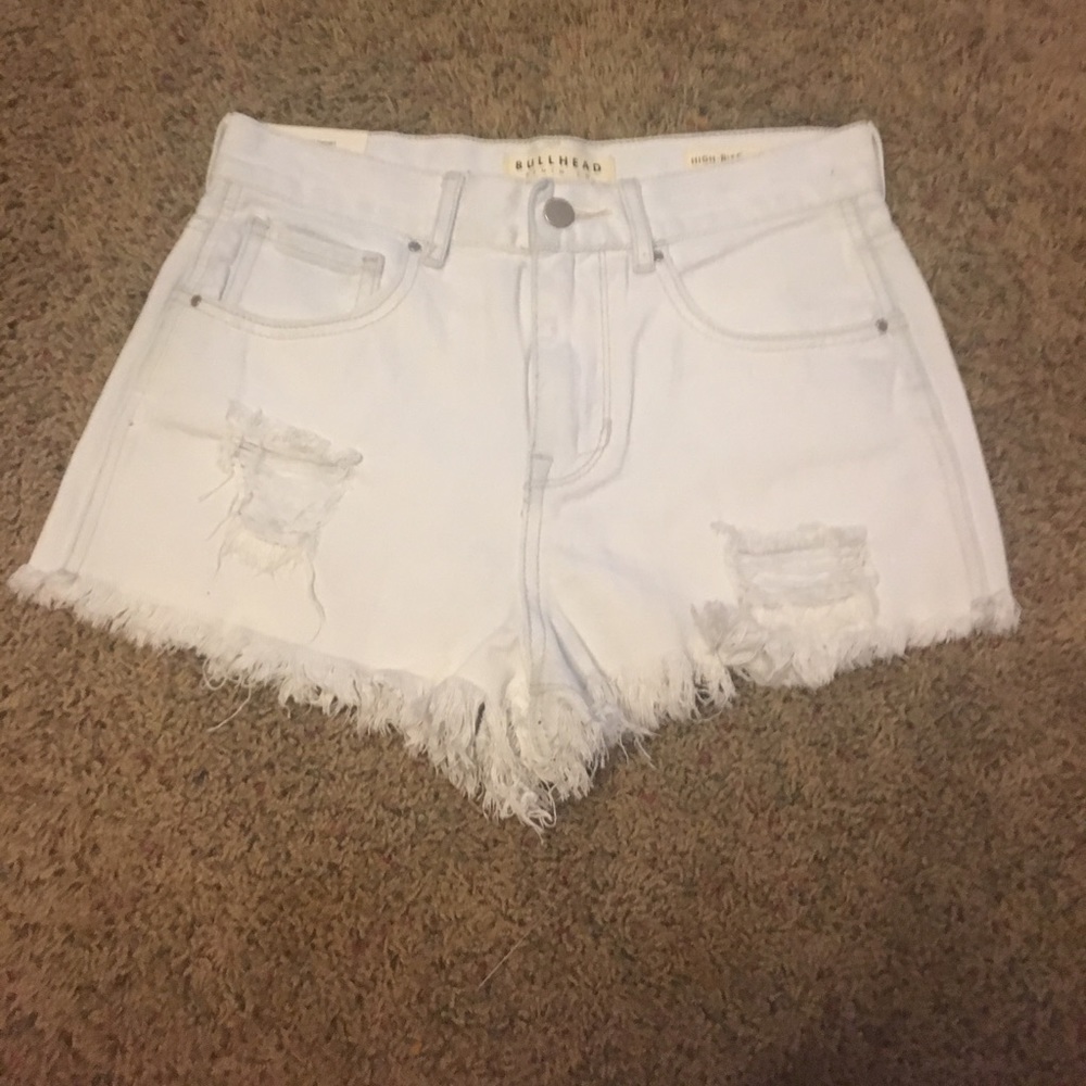 Ripped jean shorts from PAC Sun