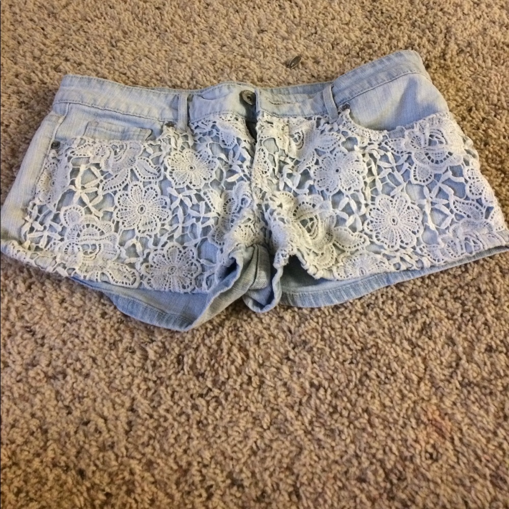jean shorts