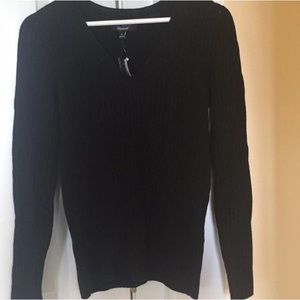 Seamless v neck sweater
