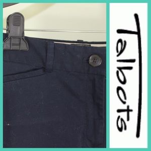 Talbots Navy Ankle Pants