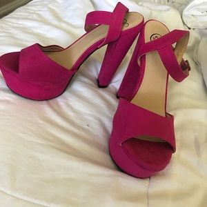 Pink stilettos