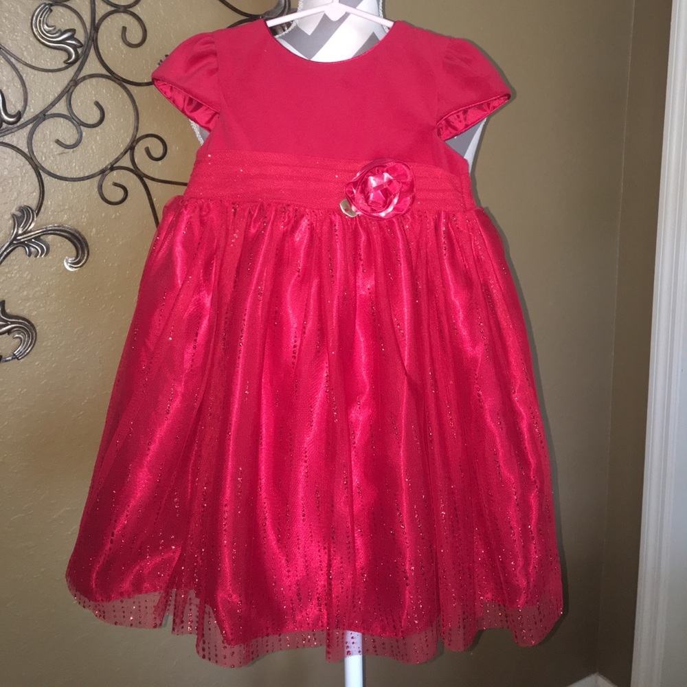 Girls Red Dress