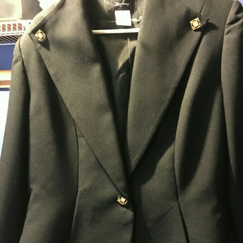 Black Two Piece Suit