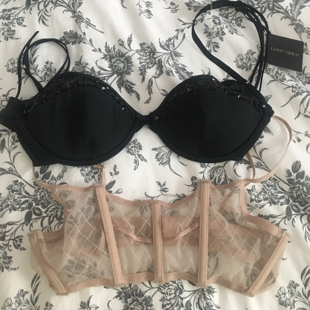 Love Haus Bra (ONLY THE BLACK BRA IS AVAILABLE)
