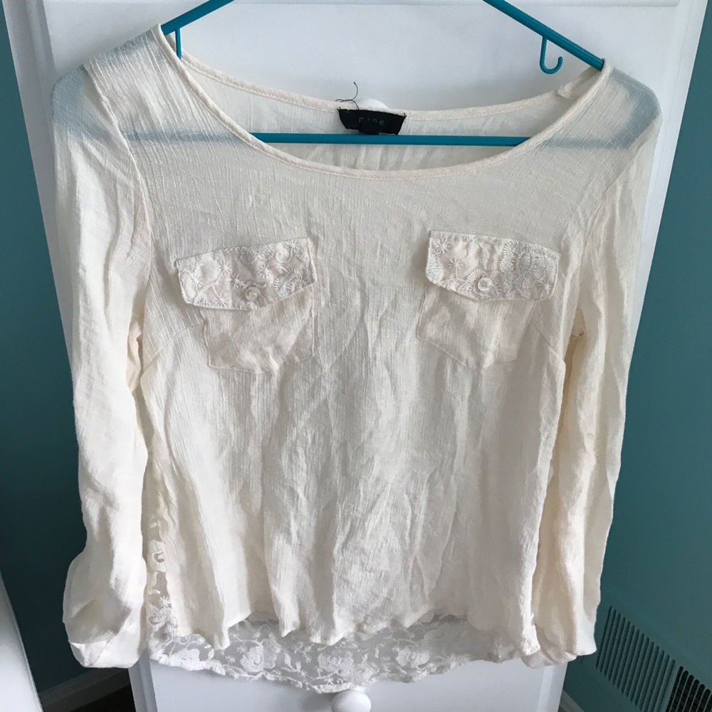 Mine- White Blouse