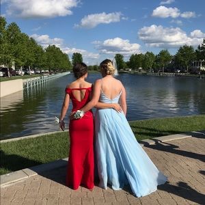 Blue Sherri hill dress