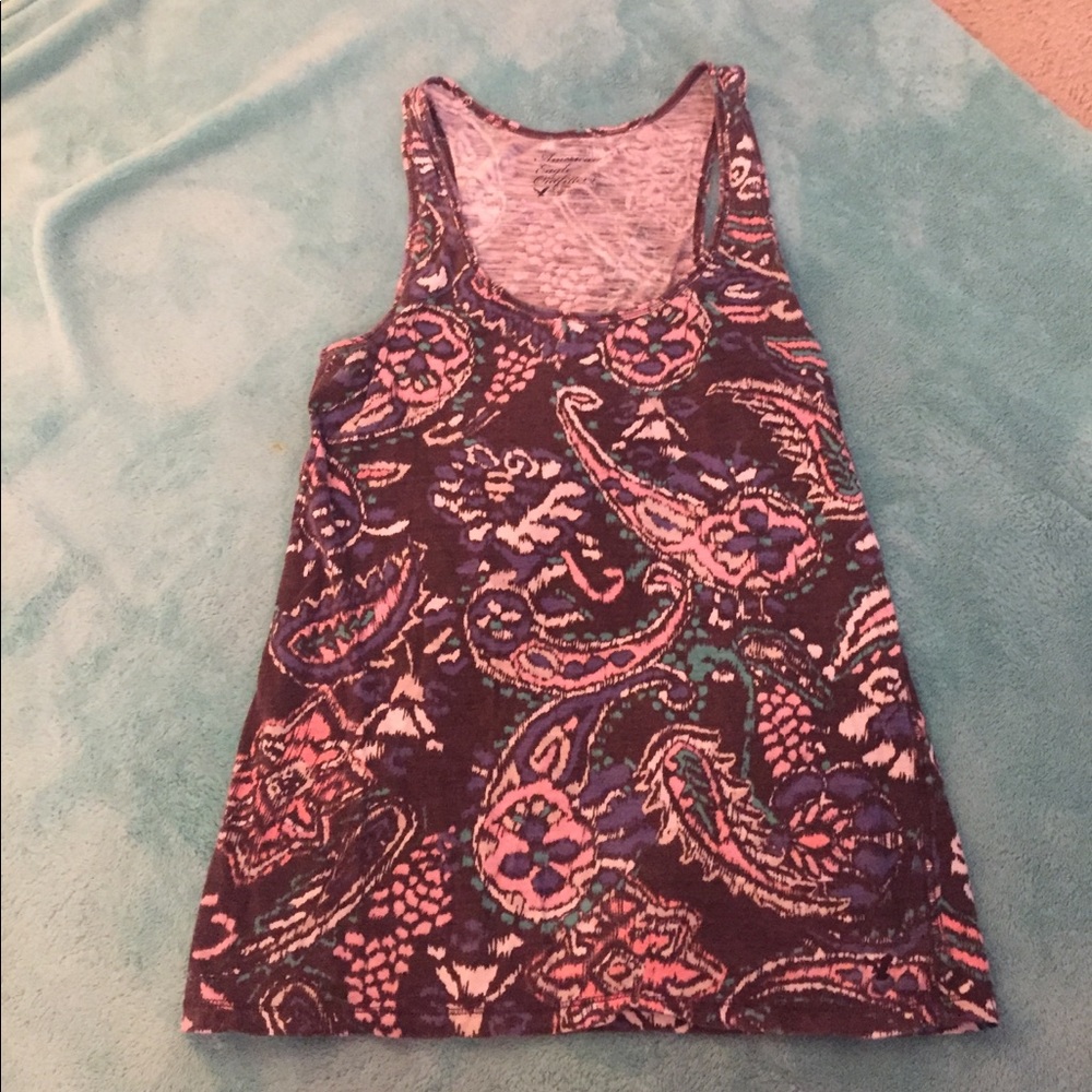 American eagle tank top with design