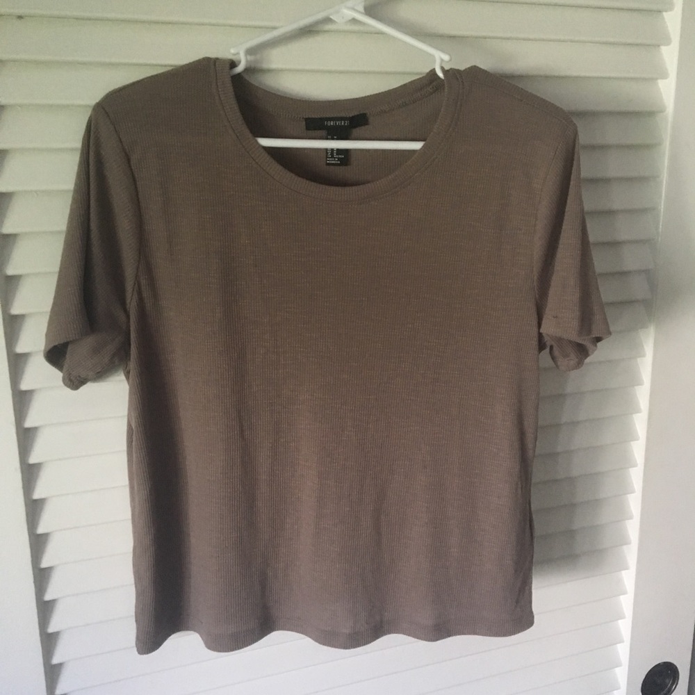 Forever 21 ribbed tshirt