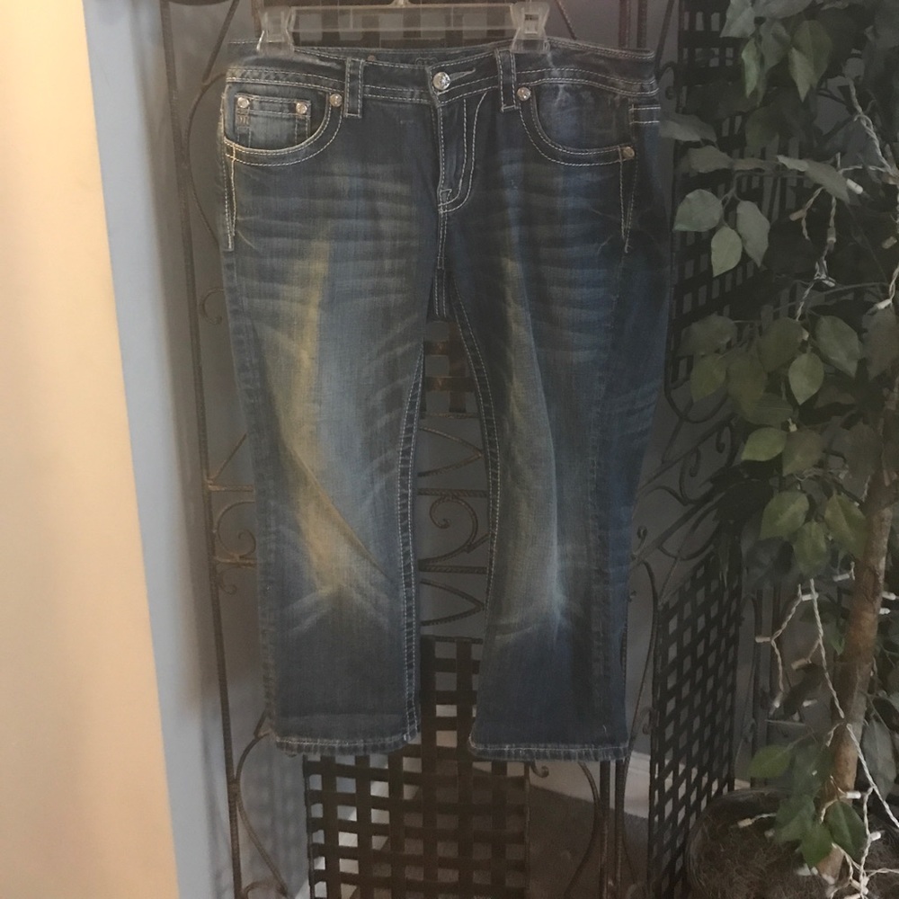 Miss me cropped jeans