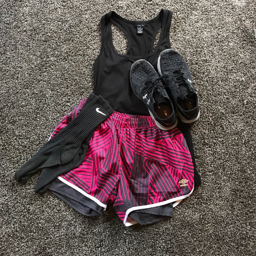 Umbro Lined Athletic Shorts