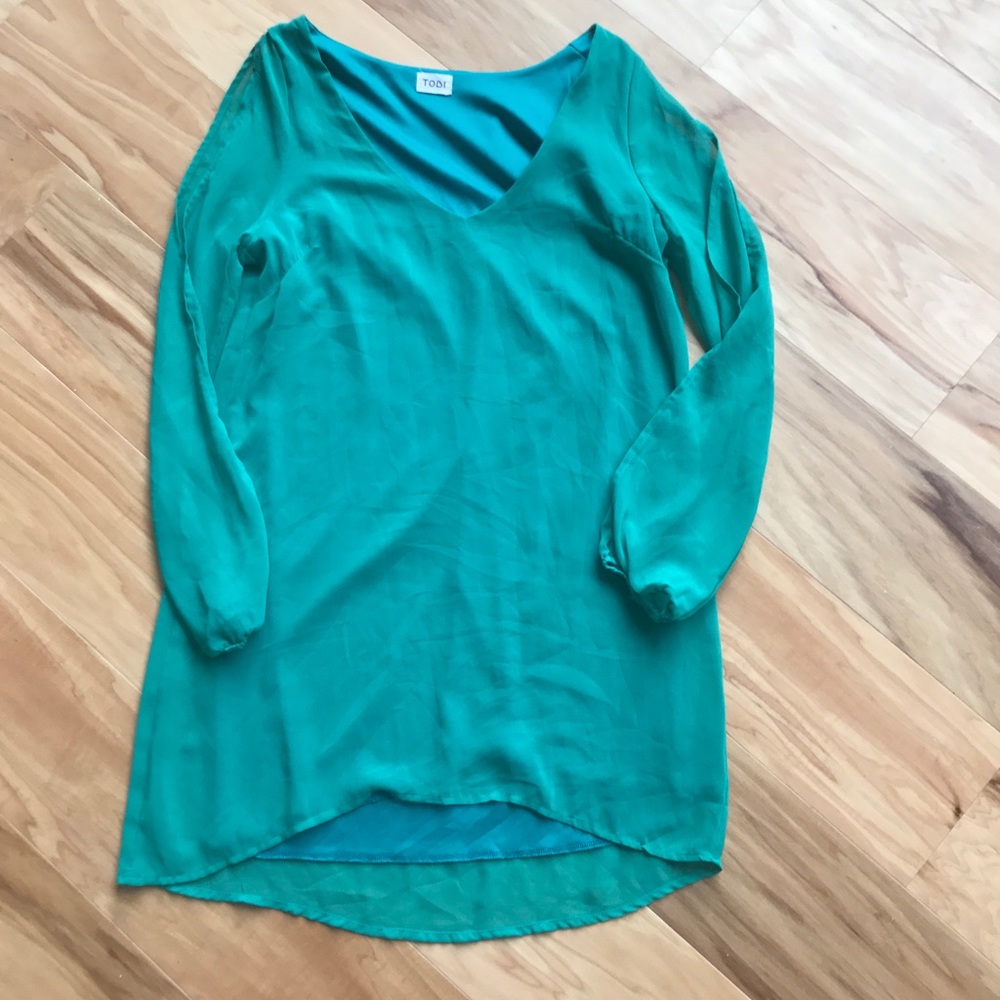 Tobi Green Dress