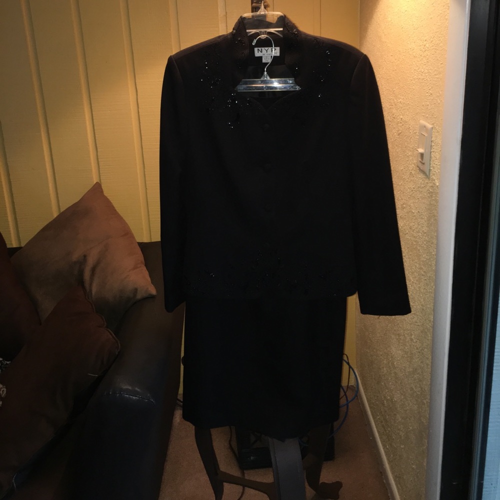 Beautiful full skirt suit