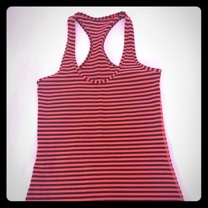 Lululemon striped racerback tank