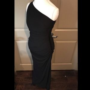 NWT Laundry By Shelli Segal Evening Dress, Black M