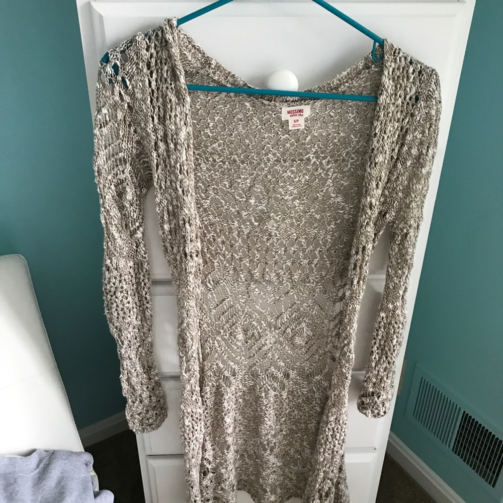 Mossimo- Tan Cardigan