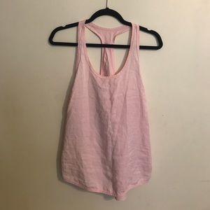 Lululemon pink racerback tank (size 4)