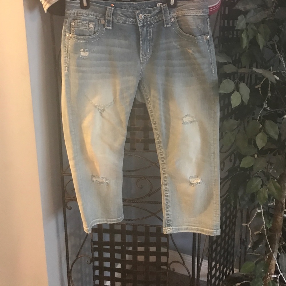 Crop jeans