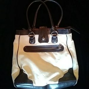 Gap Jeans 1969 large canvas/leather bag-13x13.5x4.5