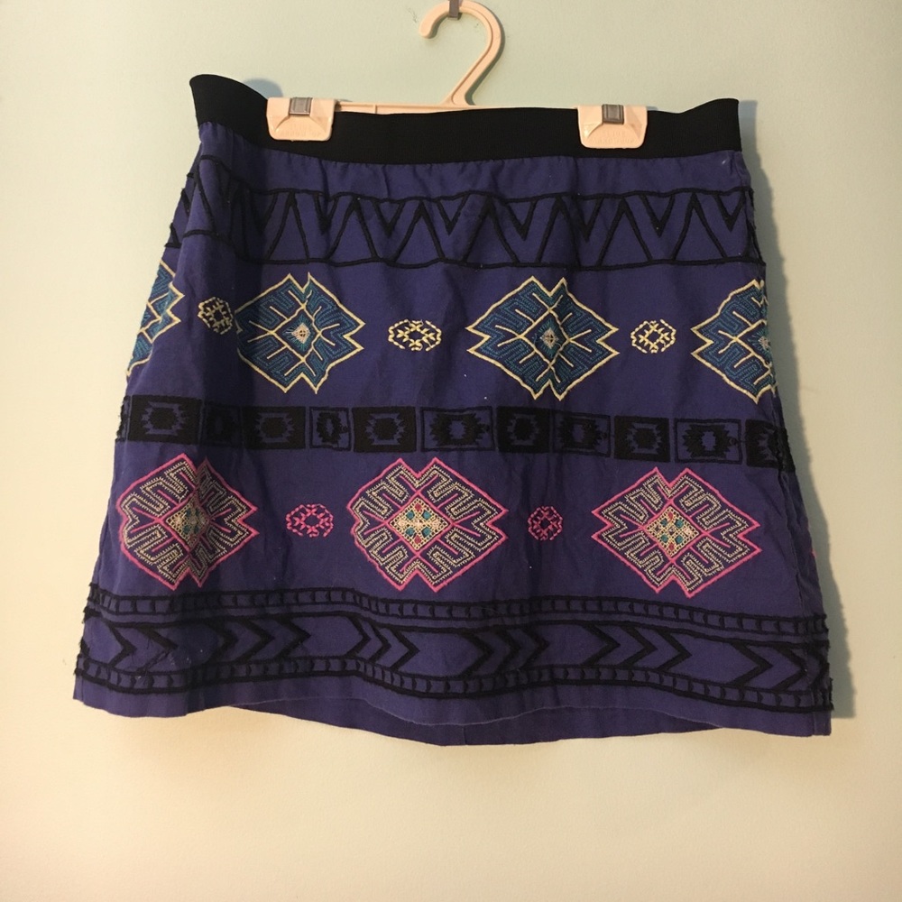 Patterned skirt