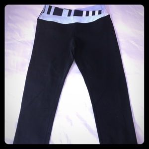 Lululemon wunderunder lowrise cropped leggings