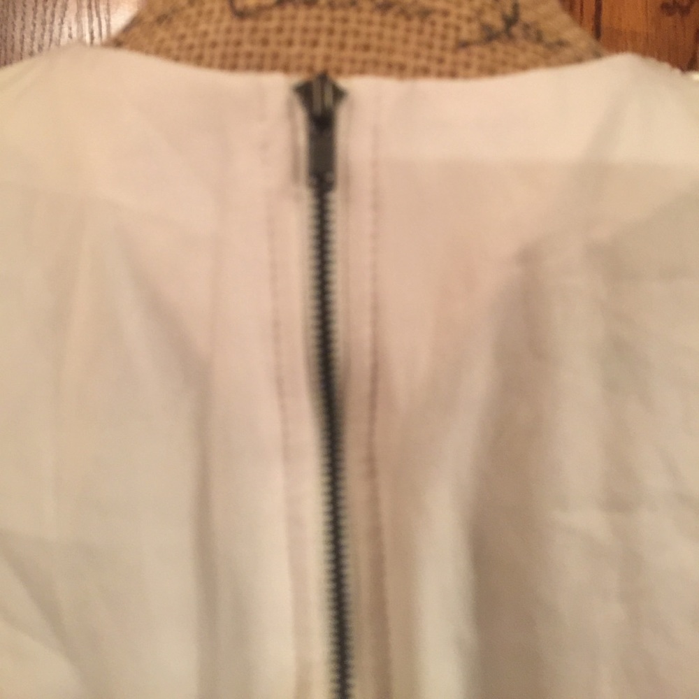 Forever 21 Pearl Embellished Peplum Top - Picture 4 of 6