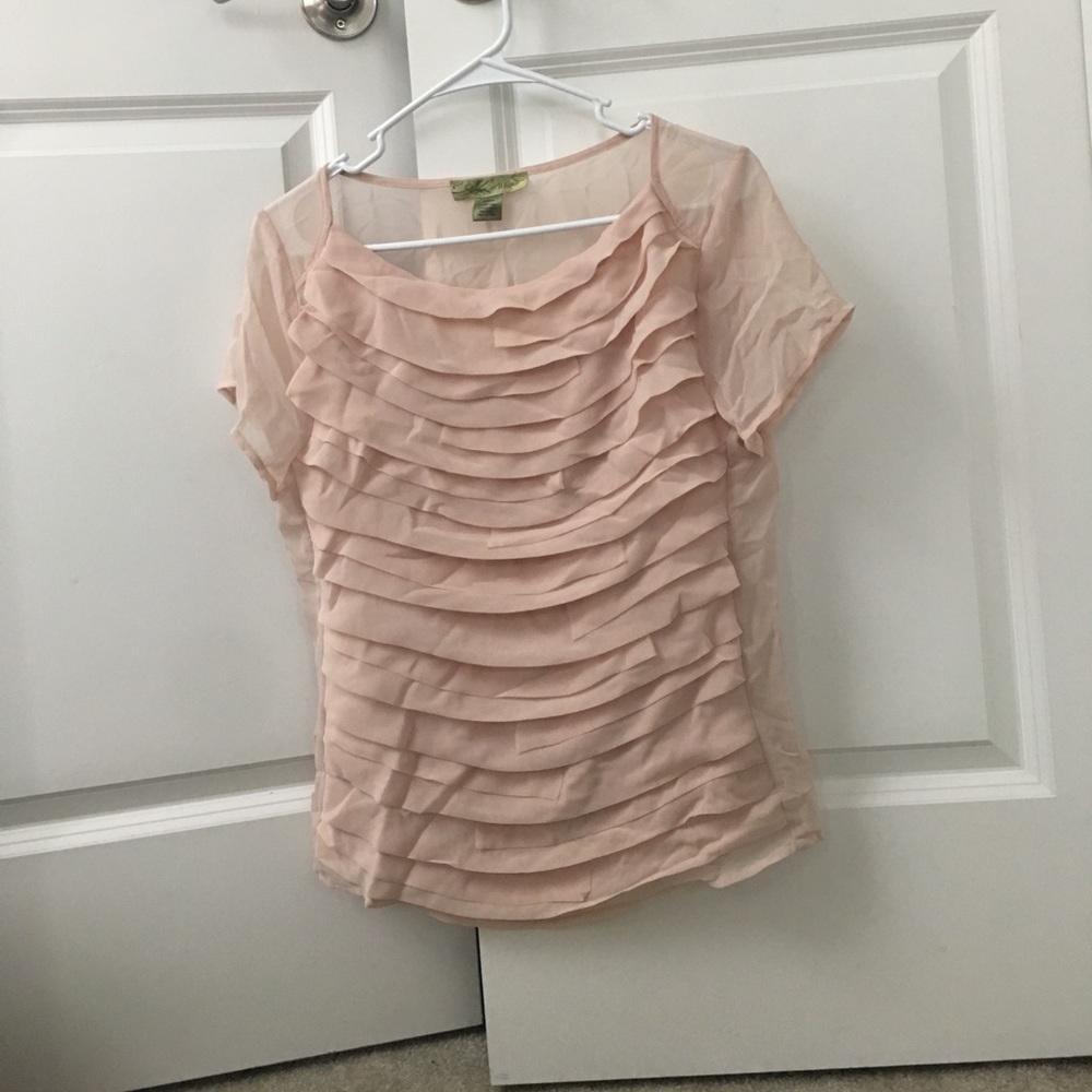 Cream blouse