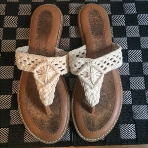 Lucky Brand Tan Sandals 🌝