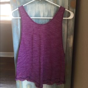 Lululemon- Heather Purple Muscle Tank