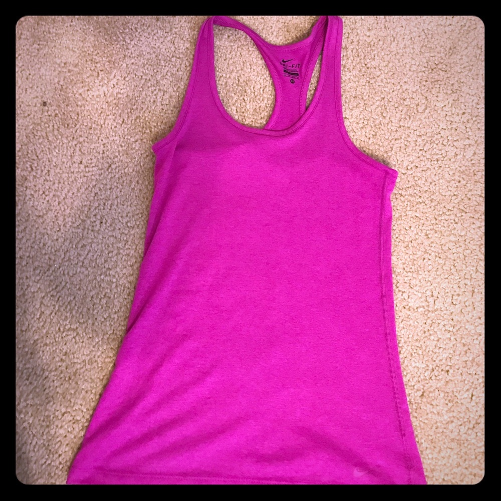 Women's Nike dri fit tank top racerback xs