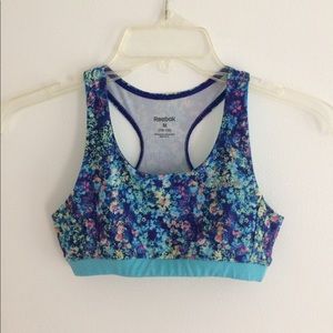 Reebok girls sports bra