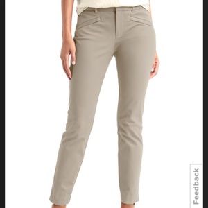 Bi-Stretch Skinny Ankle Pants